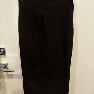 Zara Black Stretch Pencil Skirt